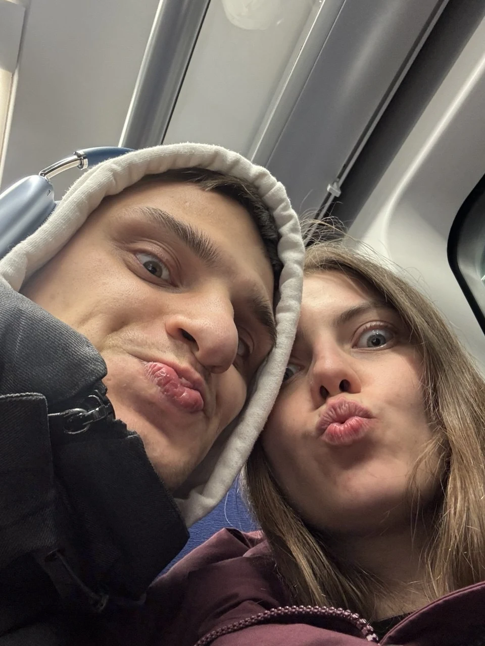 Весёлый момент в дороге