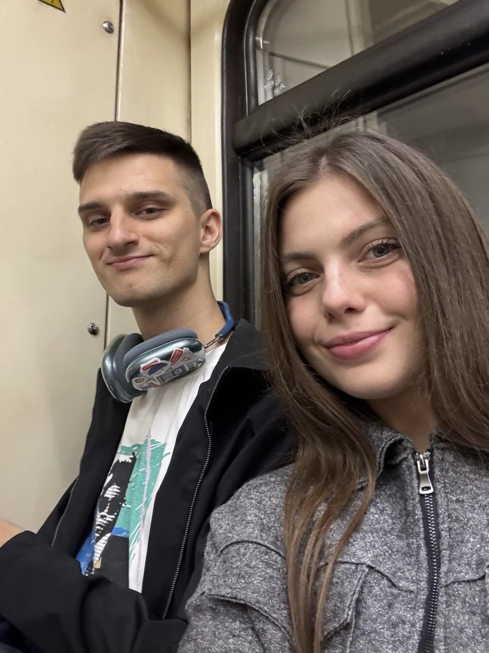 Николай и Ольга в поездке